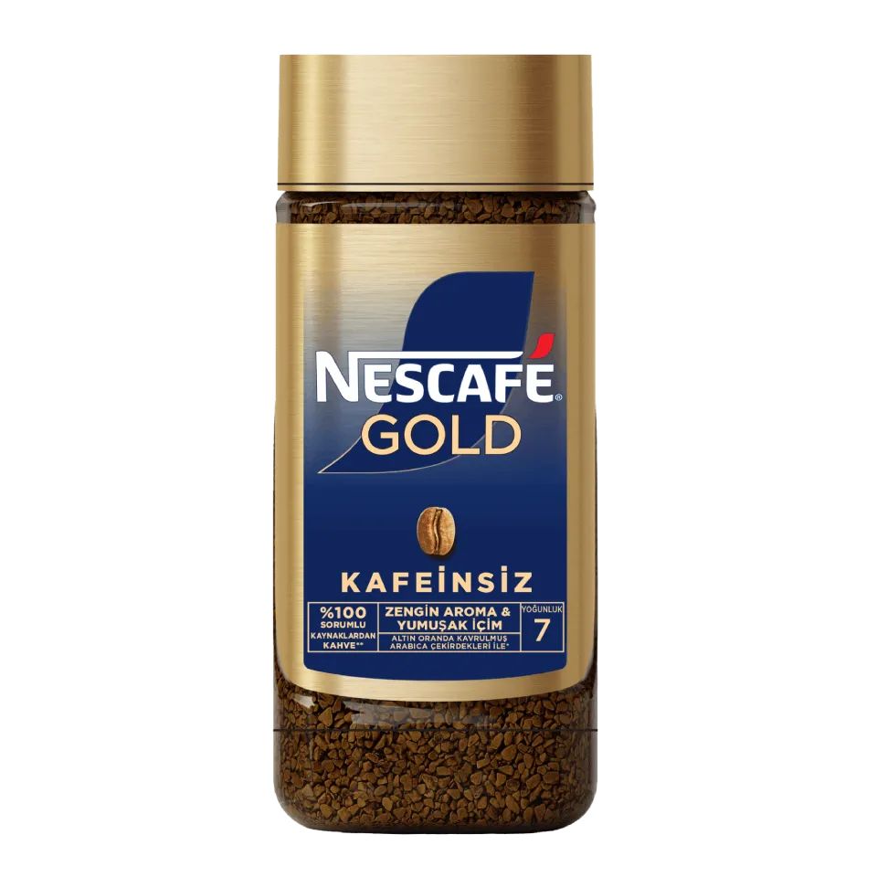 NESCAFÉ® GOLD Kafeinsiz Çözünebilir Kahve | Nescafé Türkiye
